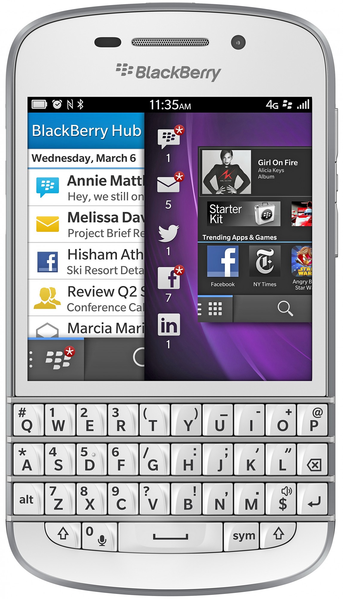 BlackBerry Q10 характеристики, фото, дата выхода.