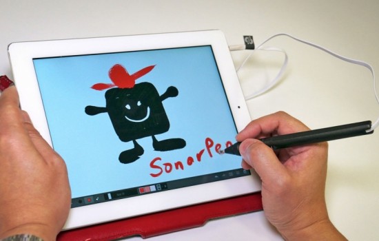 SonarPen – стилус для старых iPad, подключаемый через разъем для наушников
