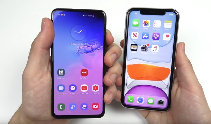 Самсунг как айфон 11. Iphone 11 vs Samsung Galaxy s10e. Iphone 12 Mini vs s10. Samsung Galaxy s10e vs iphone 12 Mini. Samsung s10e Mini.