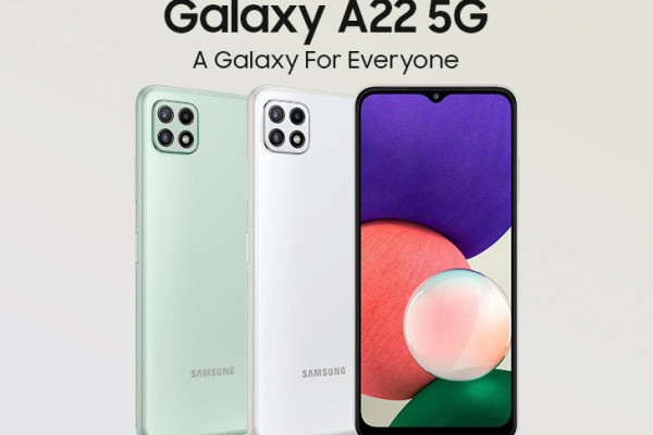 Представлен Samsung Galaxy A22: доступный смартфон с большим аккумулятором