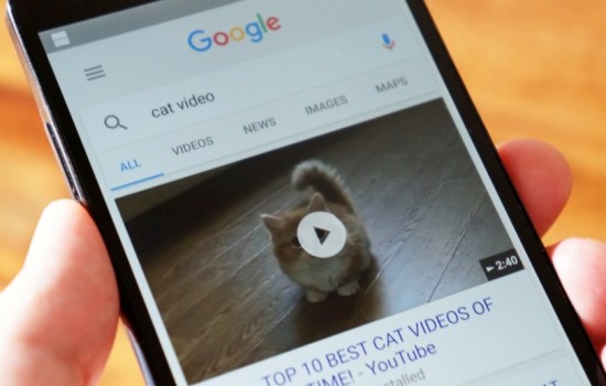 Мобильный поиск Google начал показывать 6-секундные предпросмотры видео