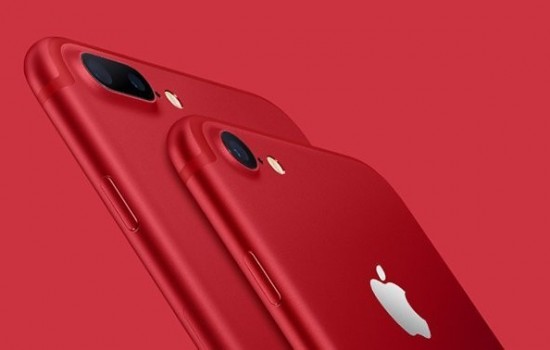 Линейка iPhone 7 теперь доступна в красном